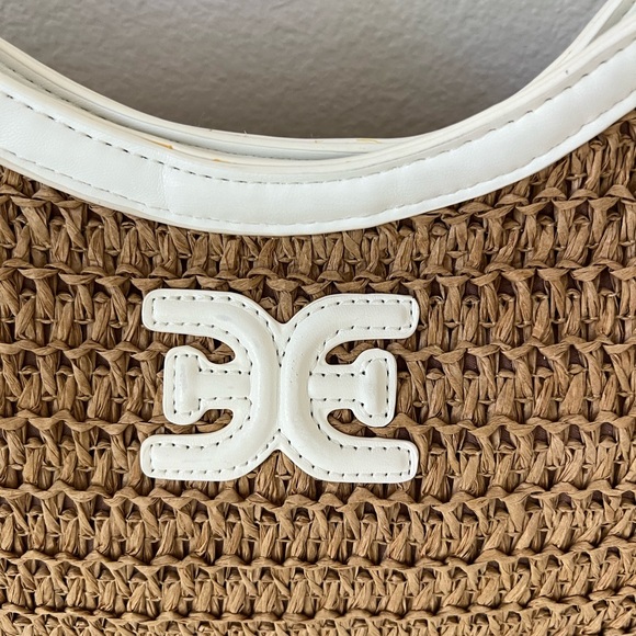 Sam Edelman raffia tote - Picture 2 of 7